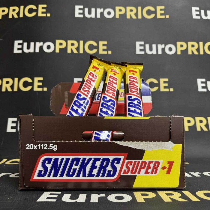 ОПТ! Шоколадні батончики Snickers, Twix, Bounty, Солодощі З Європи !