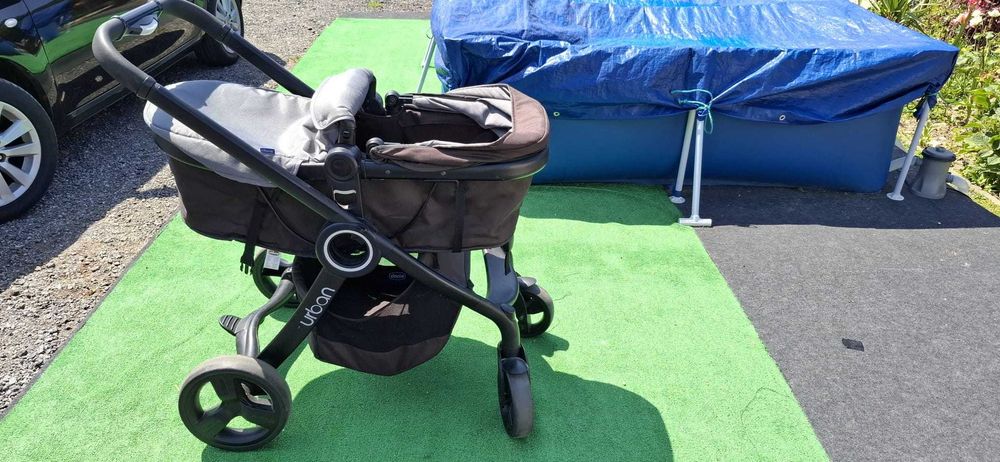 Carrinho bebe Chicco Urban Trio - 3 em 1