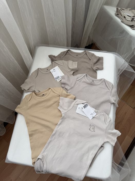 Бодіки Зара/HM 62/68/74/80/86/92 p