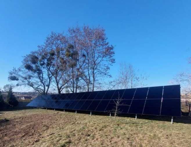 ZESTAW o mocy 6,23kw (moduły + inwerter hybryda + konstrukcja grunt)