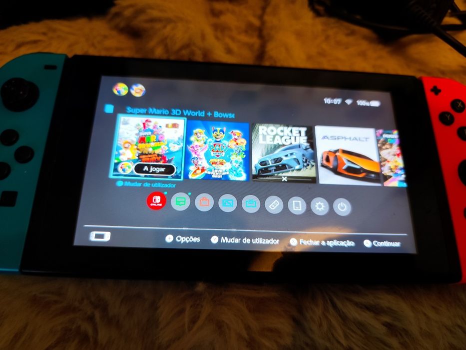 Nintendo switch em excelente estado