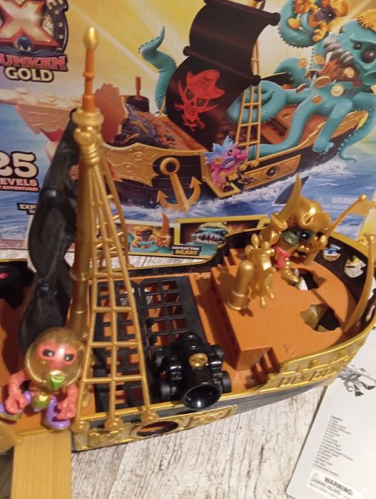Piracki Statek Krakena Treasure x Treasure Ship z gratisami  Moose