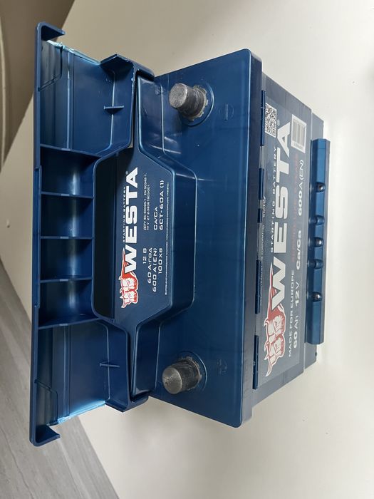 Автомобильный аккумулятор WESTA 6CT-60 А