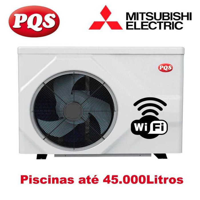 Bomba de Calor Full Inverter 11KW PQS - Para Piscinas até 45m3