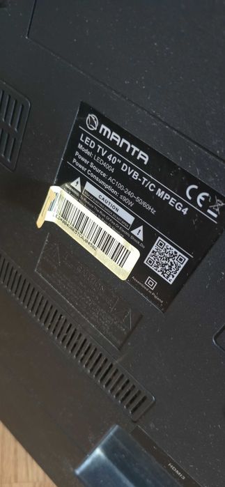 Telewizor manta 40 cali