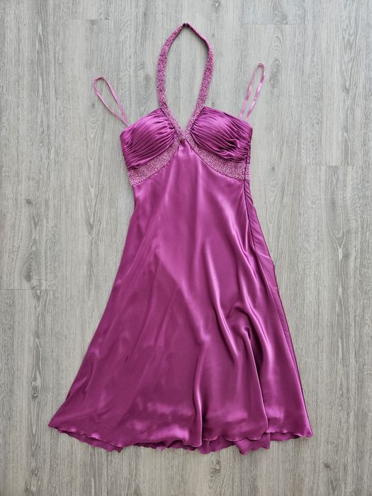 Vestido fúscia de cerimónia do Augustus XL