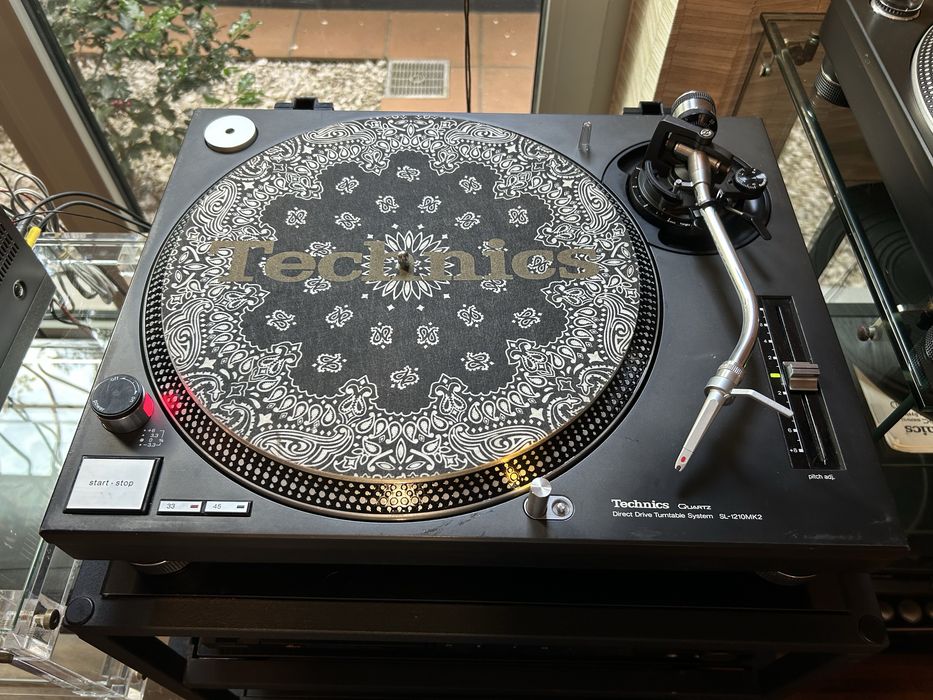 Iconico gira discos Technics SL-1210 MK2 – muito bom Estado