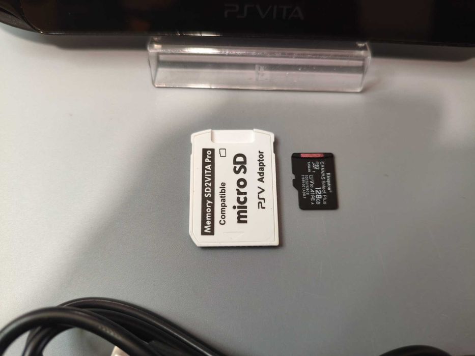 Ps Vita Desbloqueada + Cartao 128 GB