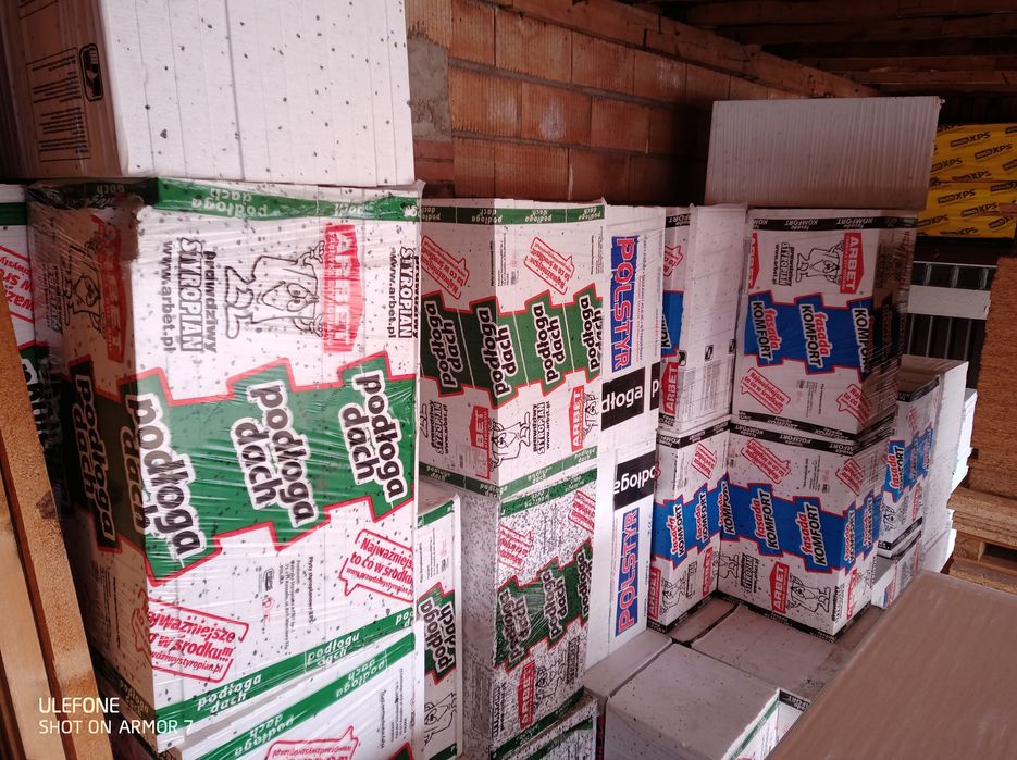 Styropian z Transportem jakość super cena z vatem brutto cała elewacja