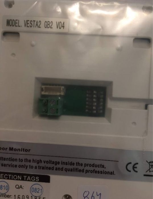 Golmar Video Intercom Monitor64586433978627123