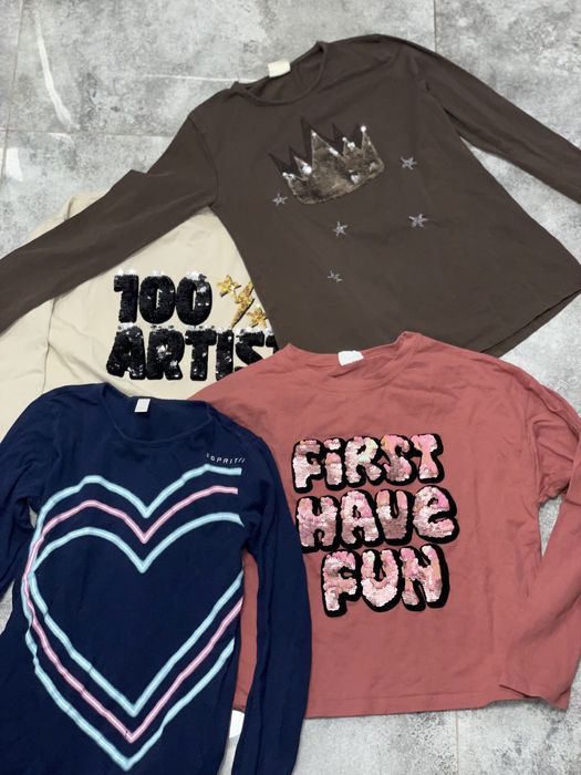 Bluzki z długim rękawem ZARA 152 nowe