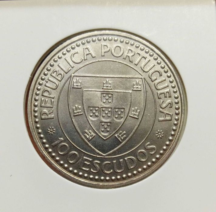 Moeda de 100 escudos Gil Eanes de 1987