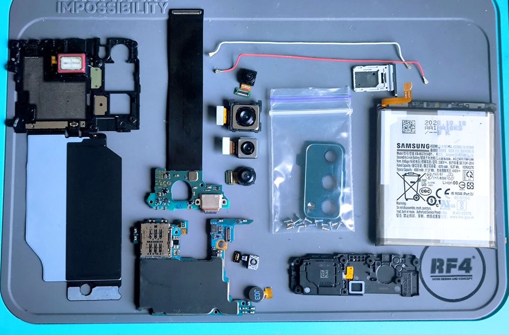Samsung galaxy S20 FE 4G Запчастини.