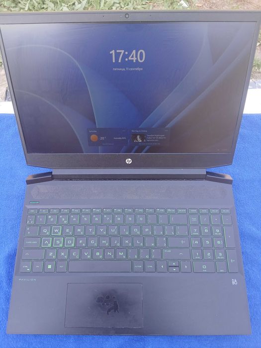 Игровой ноутбук Hp pavilion