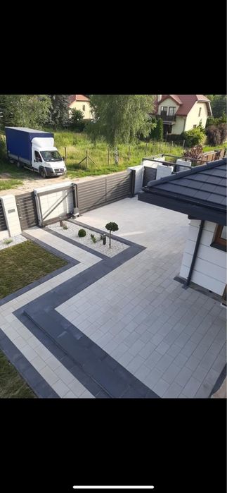 Układanie kostki brukowej