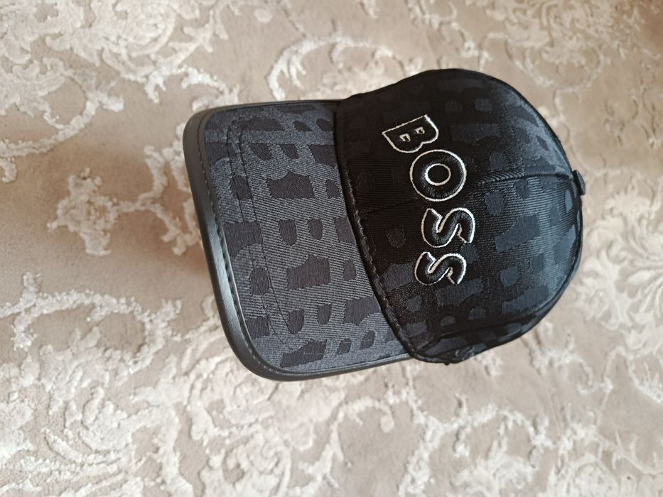 Czapka z daszkiem, bejsbolówka Hugo Boss - logo z boku, regulacja