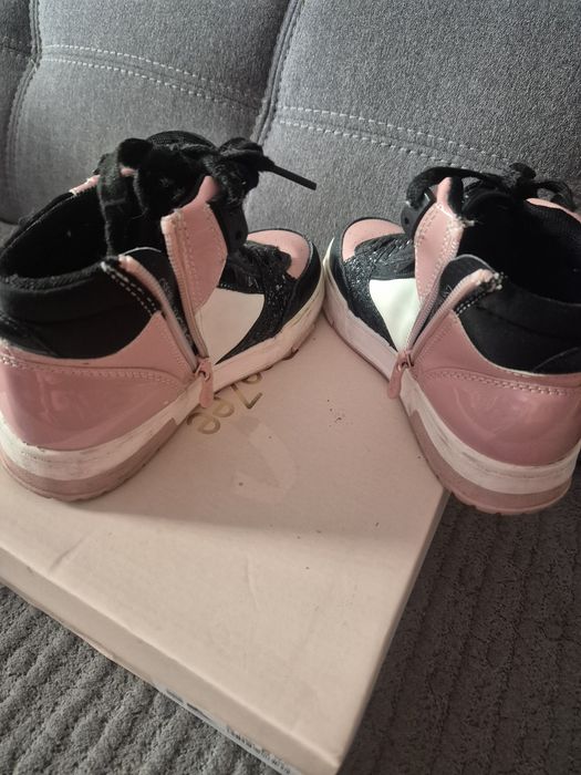 Buty za kostkę dziewczęce rozmiar 32