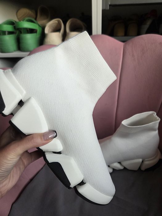 Buty Balenciaga Speed trainer white
