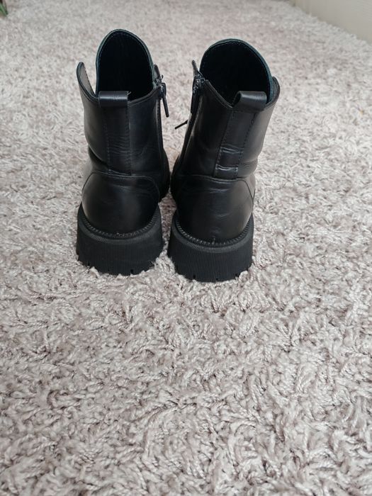 Черевики зимові, шкіряні