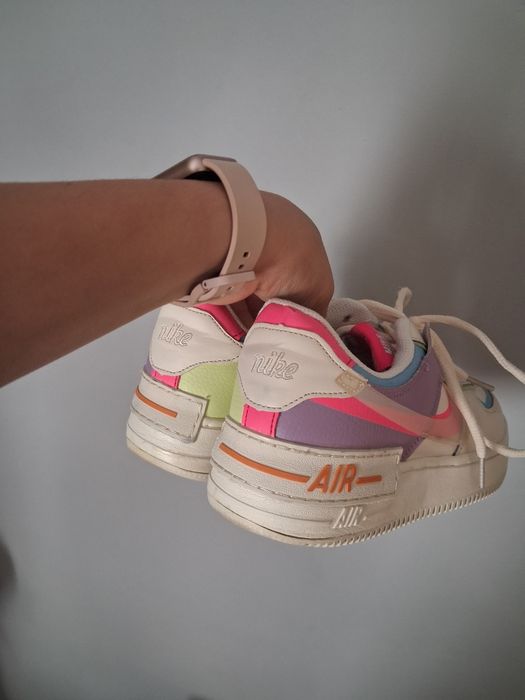 Nike Air Force 1 Shadow Original 39 р. | Натуральна шкіра | Яскраві