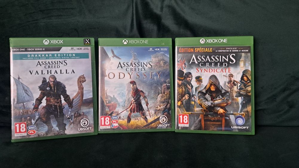 Pakiet 3 gier serii Assassin's Creed
