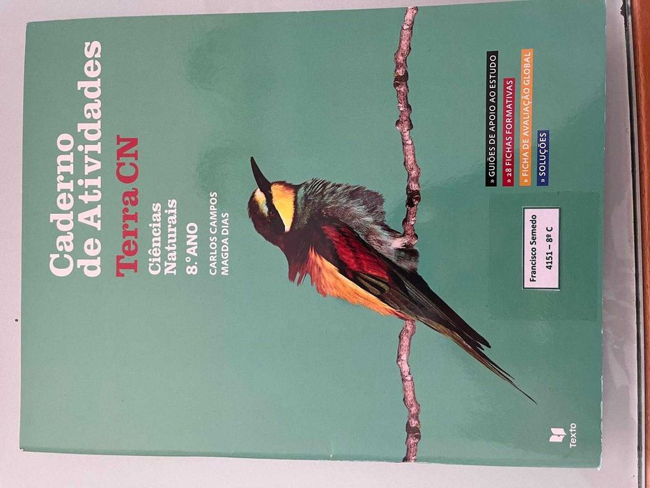 Cadernos de Actividade_8º ano_Várias disciplinas