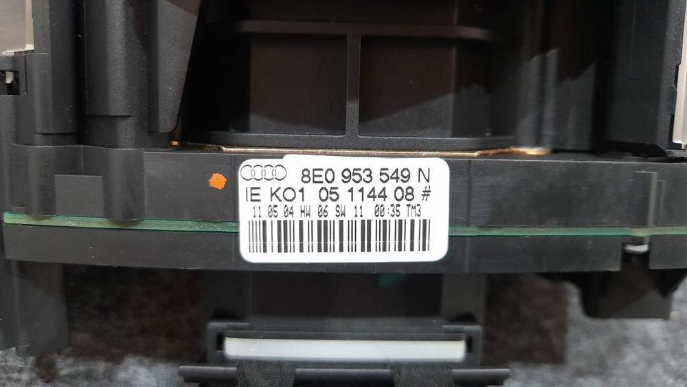 FITA AIRBAG COMANDOS MULTIFUNÇÕES 8E0953549S 8E0953549N AUDI A4 B6