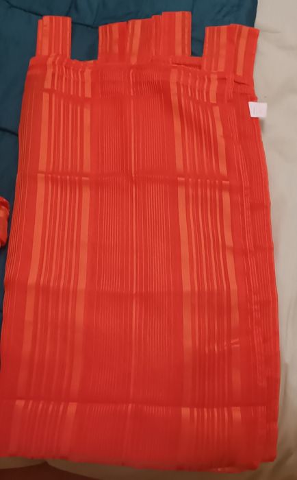 4 Cortinados Laranja