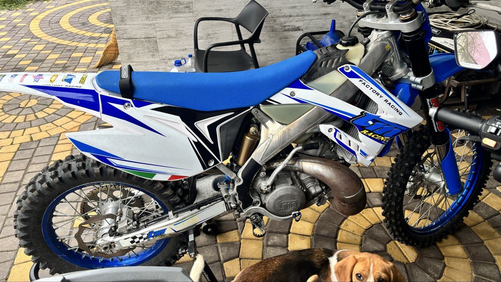 Tm racing 250 2t ktm husqvarna  кроссовий професійний