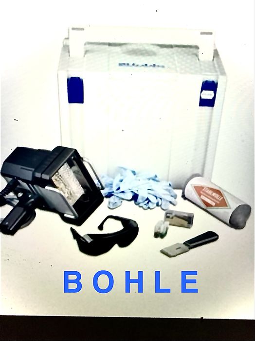 Bohle Verifix® UV - LAMPA PISTOLET® orginal WALIZKA ZESTAW -BO5500371