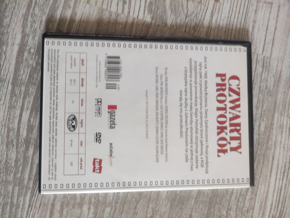 Film DVD "Czwarty protokół"