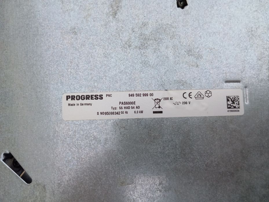 Электрическая поверхность Progress из Германии Гарантия