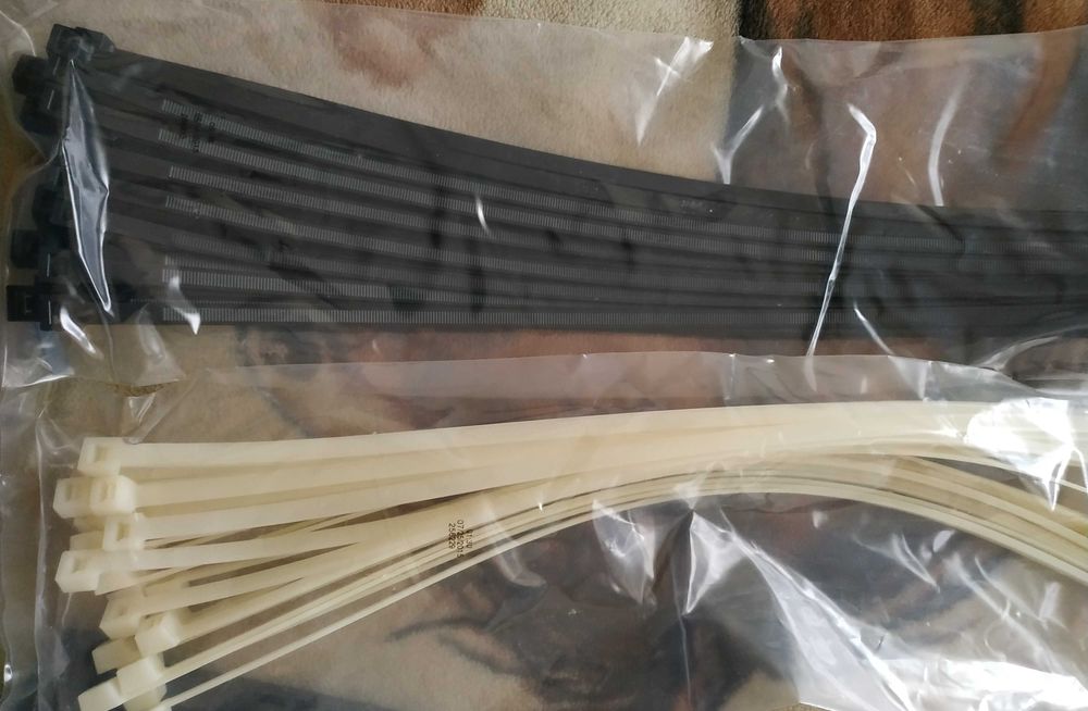 Abraçadeiras serrilha de 530x8.9 mm (saco de 25 unidades)