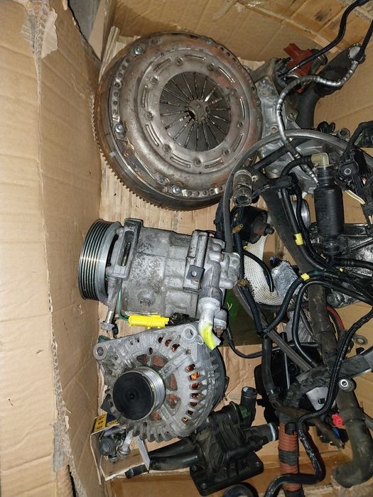 Silnik 1.6 hdi,sprzęgło,alternator