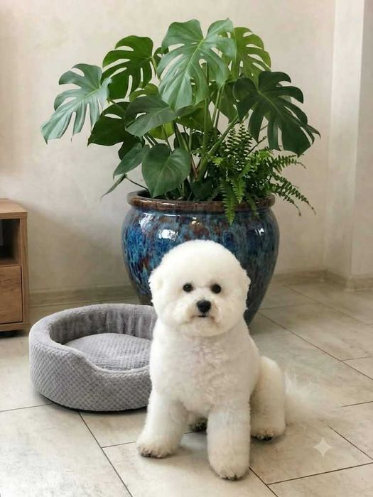 Bichon Frise - śnieżny piesek