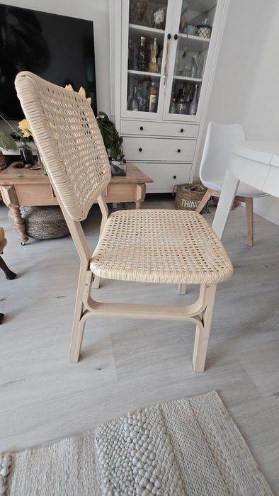 Krzesło ikea rattan VOXLOV