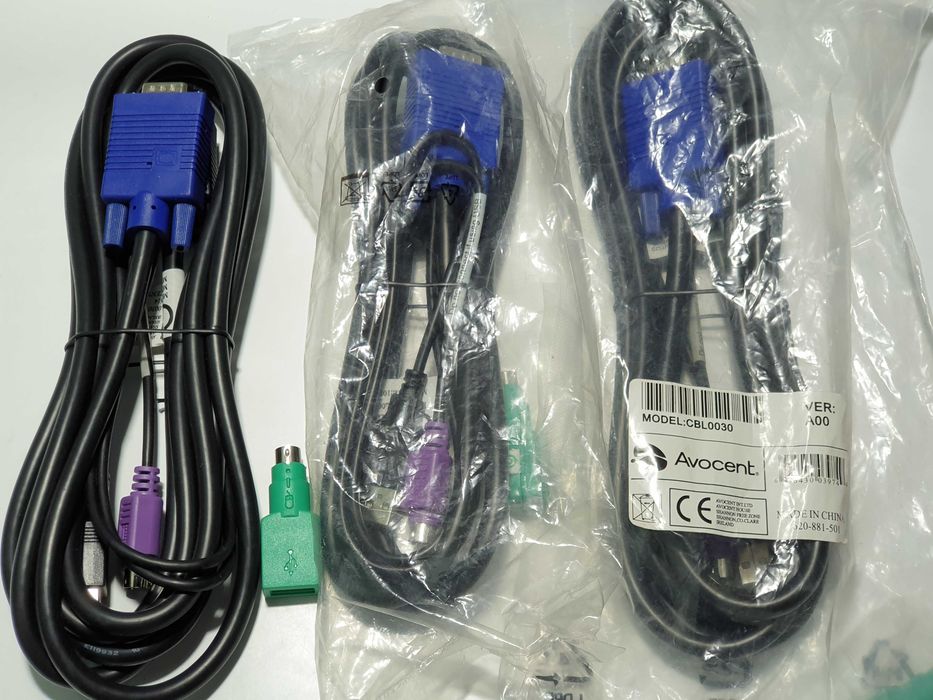 KVM-перемикачем  PS/2-USB Avocent CBL0030 кабель 3M