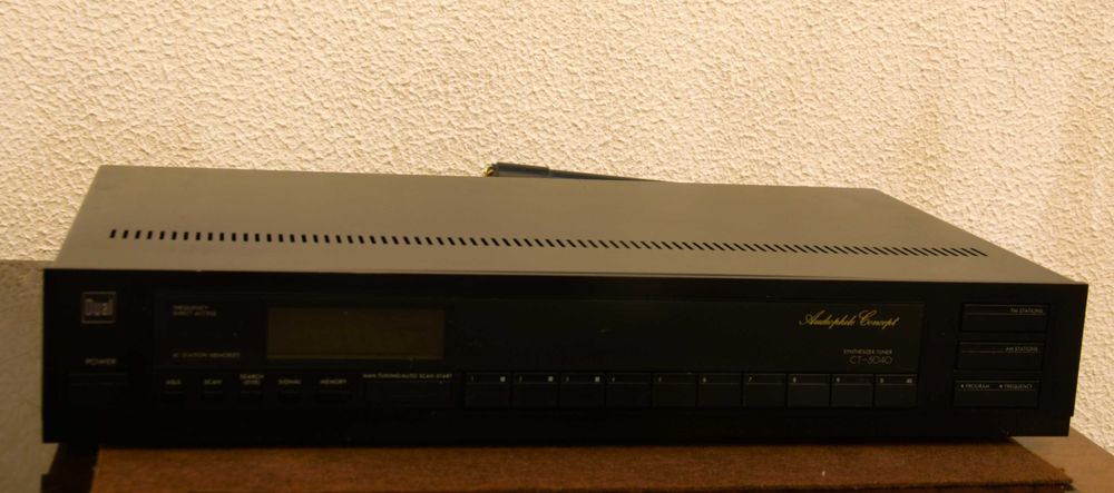 Sintonizador - DUAL CT-5040 Audiophile Concept Tuner