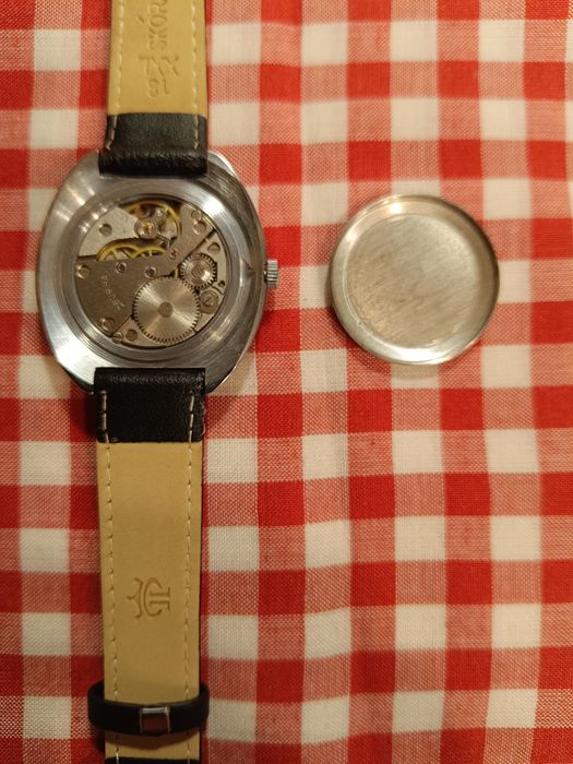 Zegarek Rakieta 24H zielona tarcza