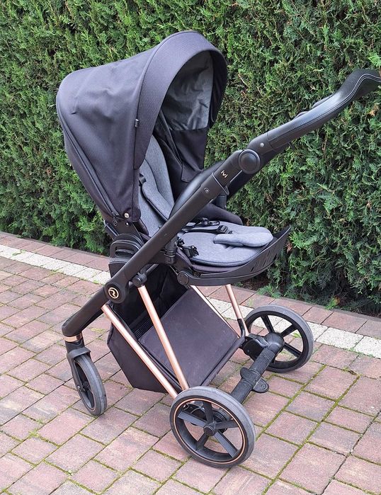 Wózek Roan IVI Raven Rose Gold Mat 2w1