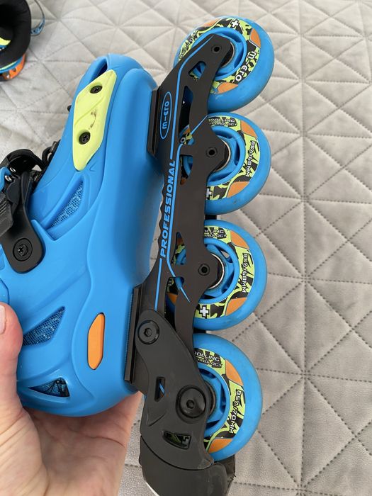 Роликові ковзани Micro Infinite SE blue 33-36 р., Ролики