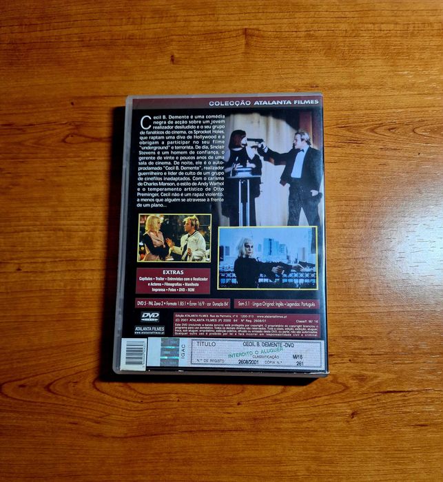 CECIL B. DEMENTE (Melanie Griffith/Stephen Dorff) Uma Sátira ao Cinema