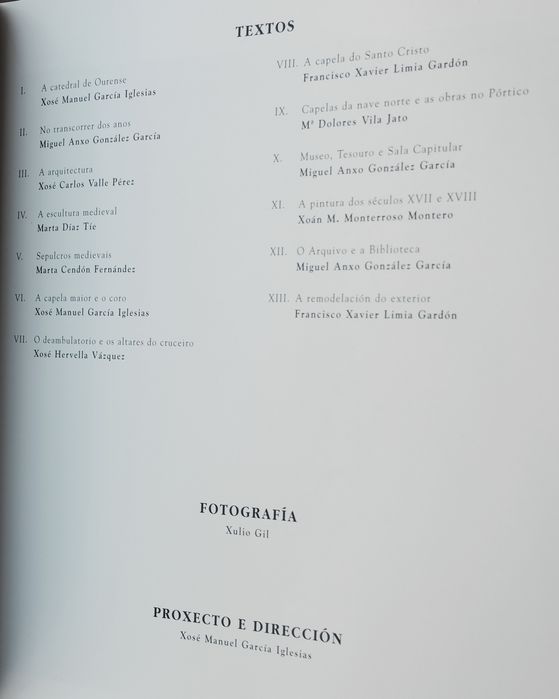 Património histórico galego - Santiago de Compostela e Ourense - 3 vol