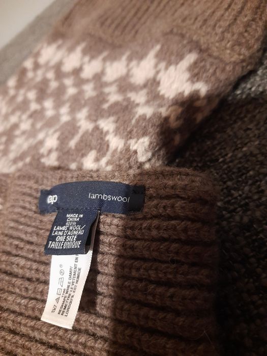 Wełniany szal szalik GAP