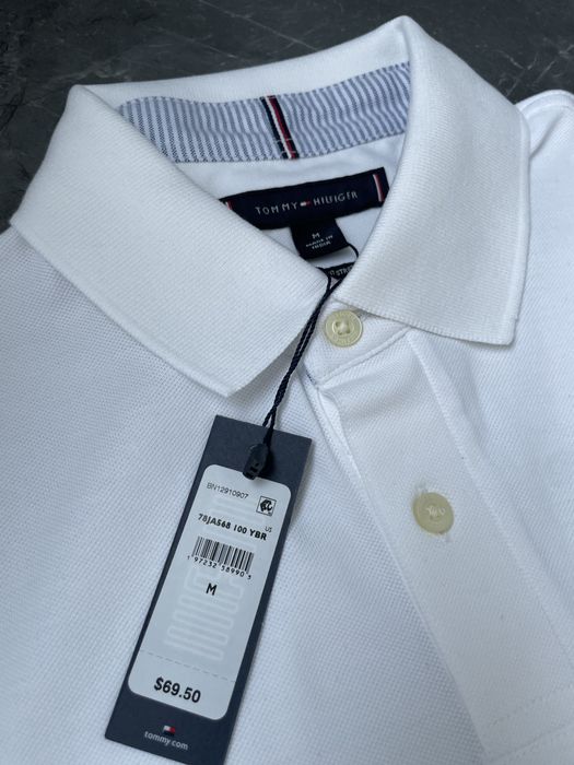 Футболка поло Tommy Hilfiger. Regular Fit . Оригінал. Розмір: M, L