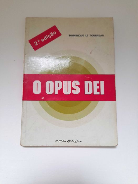 Livro antigo O Opus Dei Dominique le Torneau