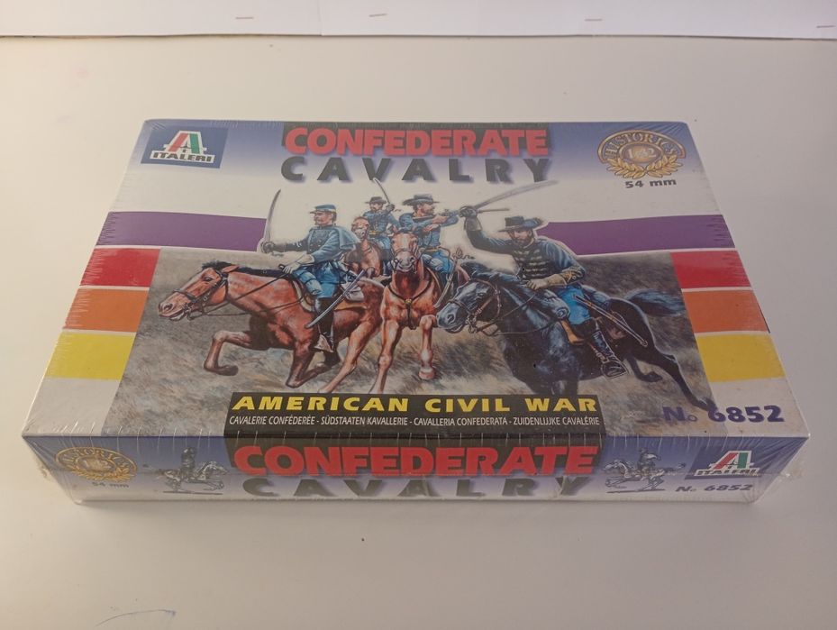 Soldados Miniatura Italeri 6852 - Confederate Cavalry 1:32 (54mm)