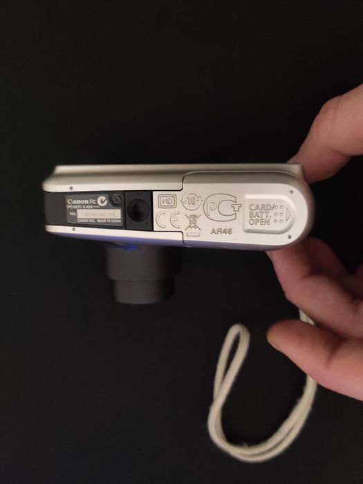 Canon PowerShot A 495 Silver Вінтажна Мильниця фотоапарат фотокамера