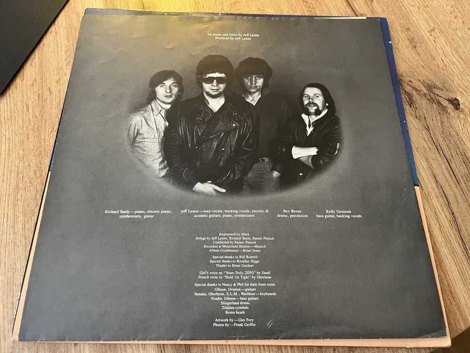 Electric Light Orchestra ELO Time Winyl LP Japan Sony/CBS 1981