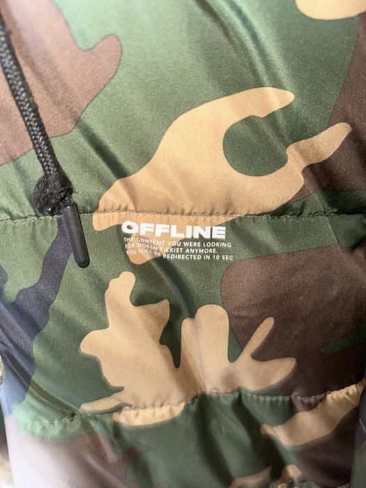 Casaco camouflage bershka